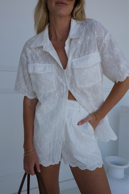 LULU SHIRT - OFF WHITE