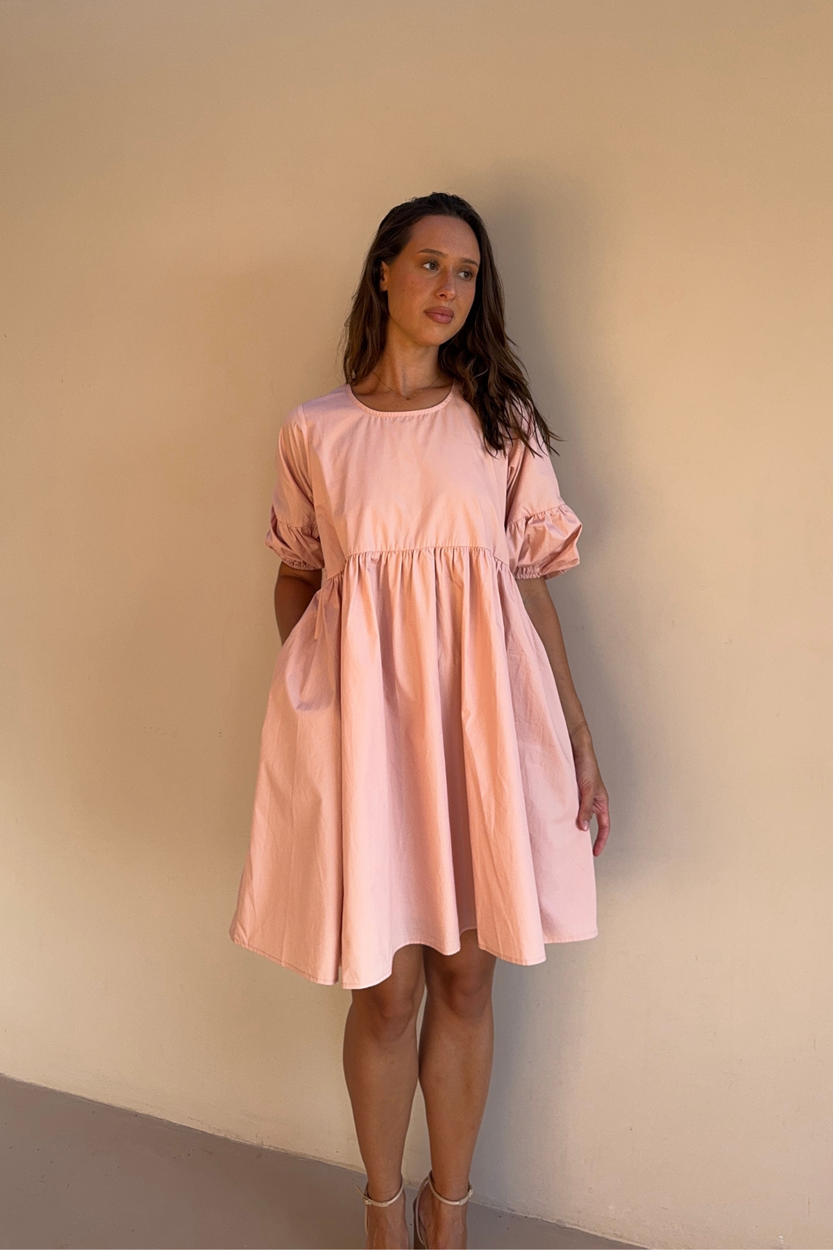 PORTIA DRESS - BLUSH