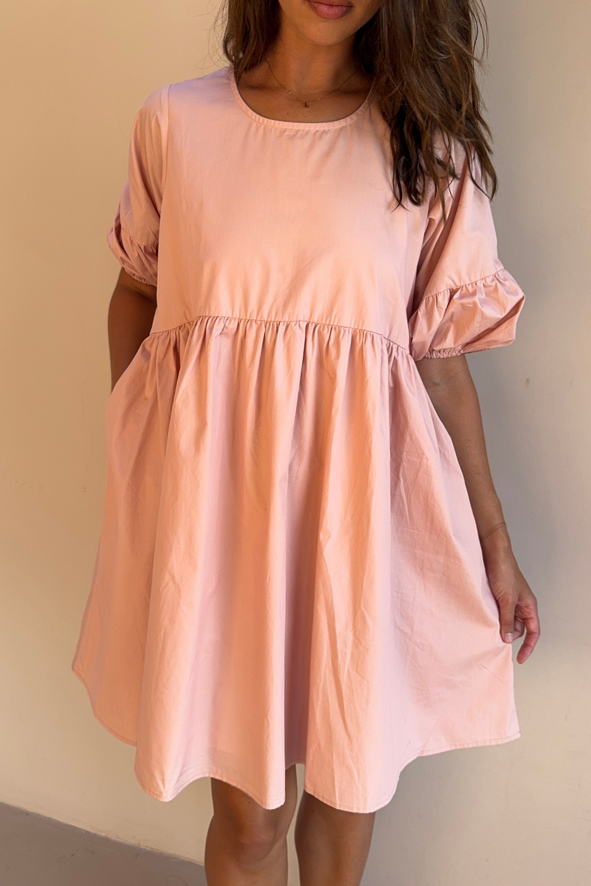 PORTIA DRESS - BLUSH