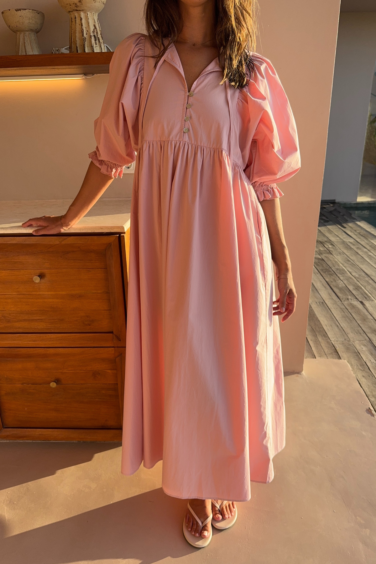 ELLIDY DRESS - BLUSH
