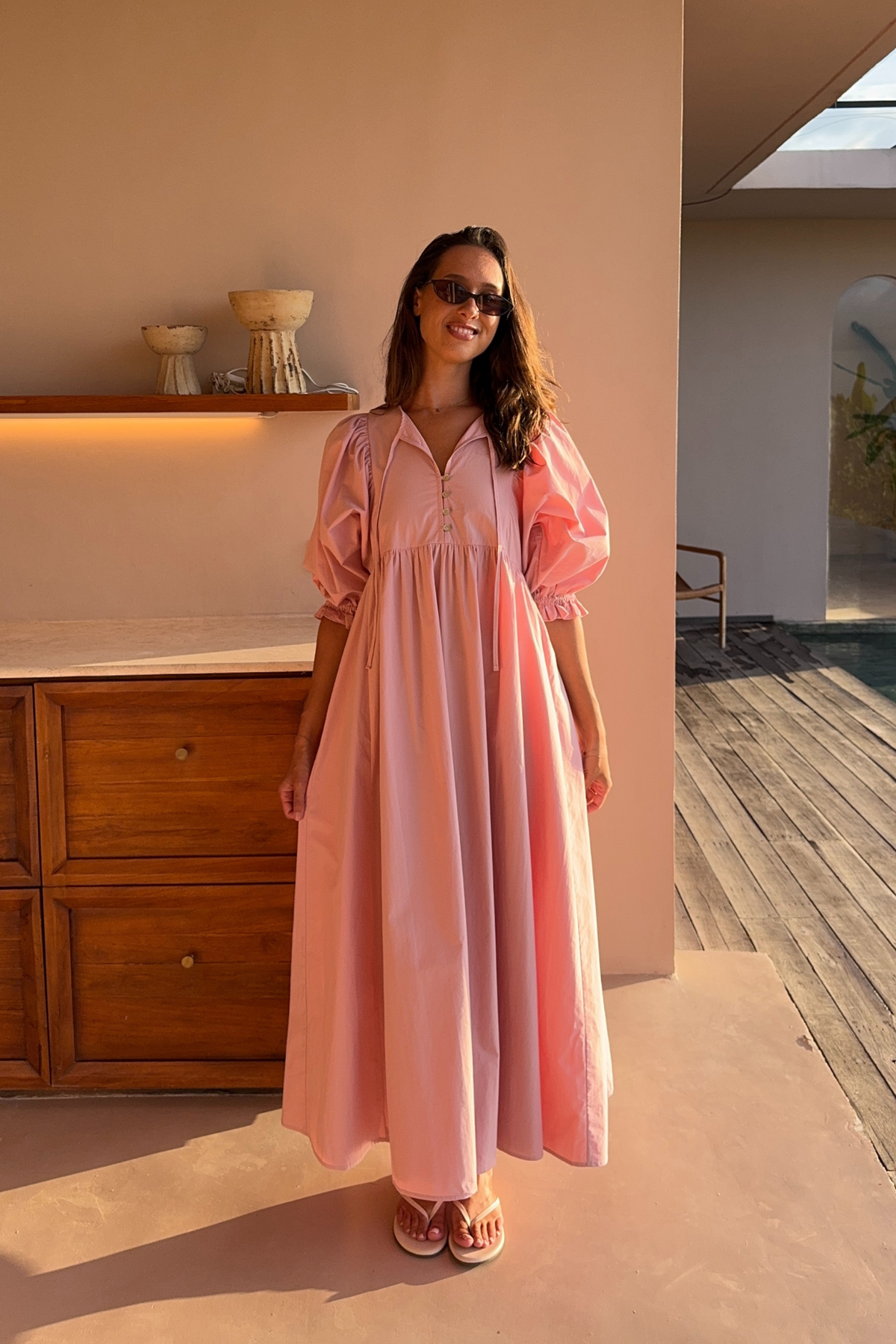 ELLIDY DRESS - BLUSH