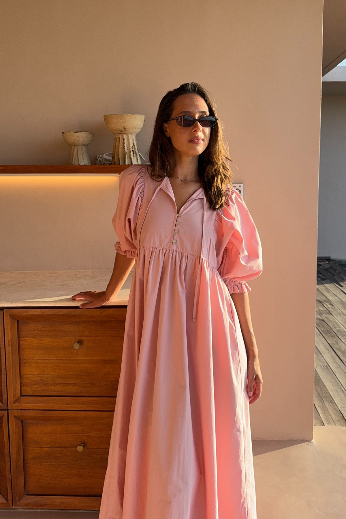 ELLIDY DRESS - BLUSH
