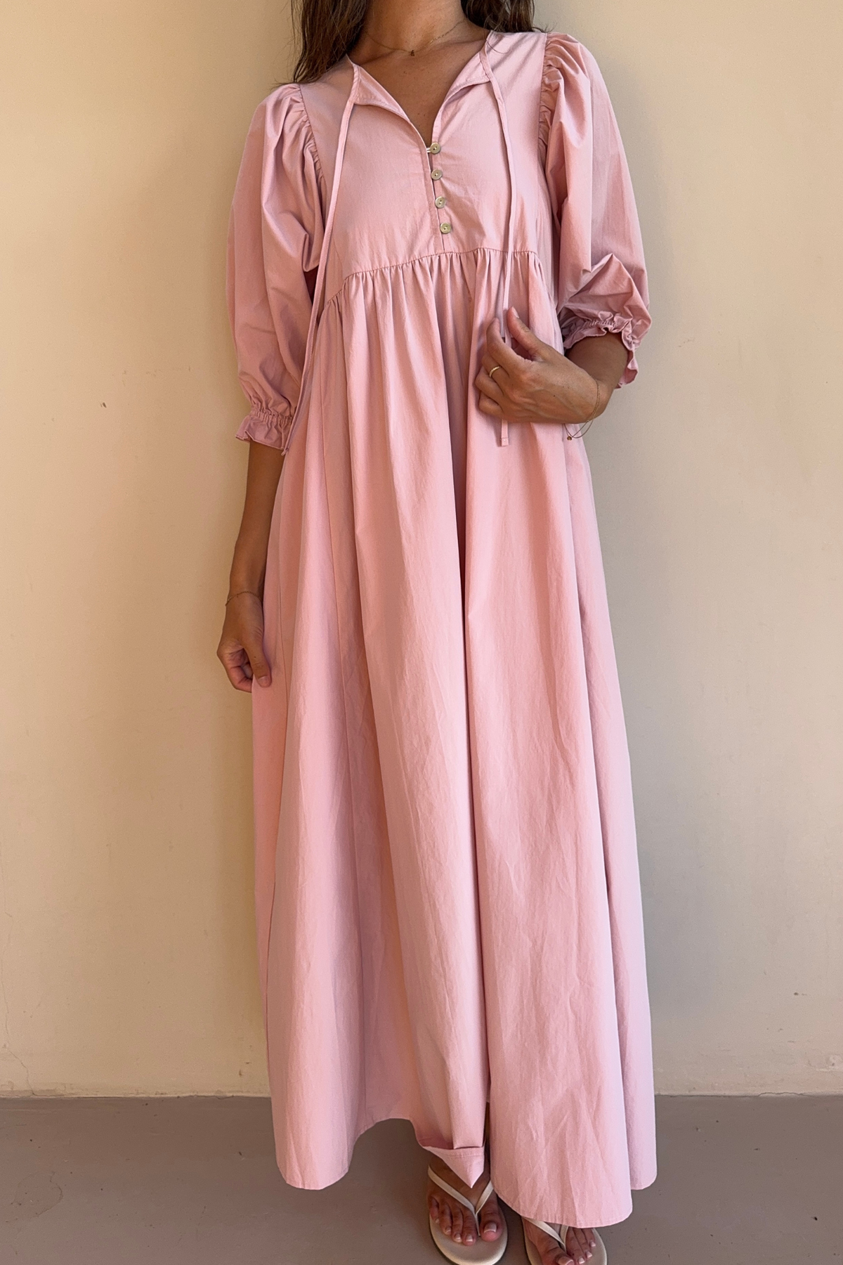ELLIDY DRESS - BLUSH