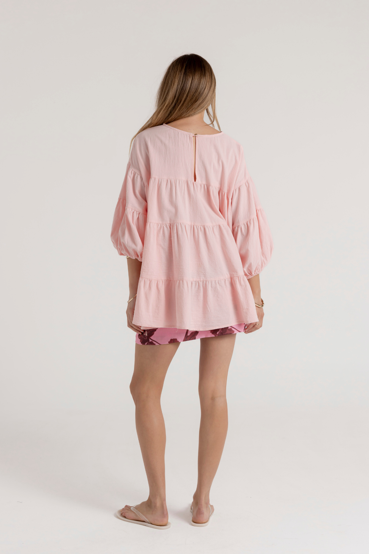 MAYA BLOUSE - PALE PINK