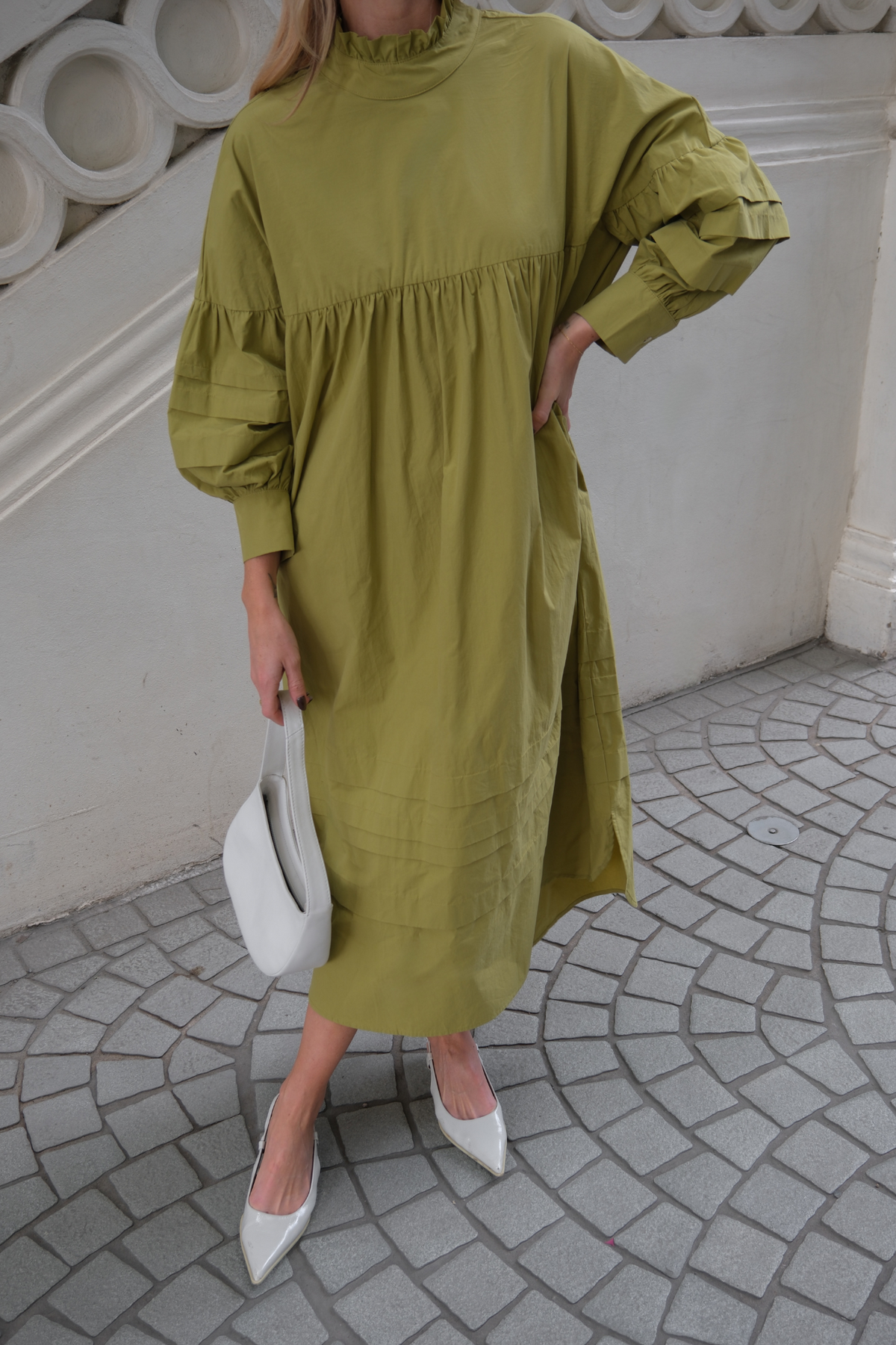 MAY DRESS - OLIVE