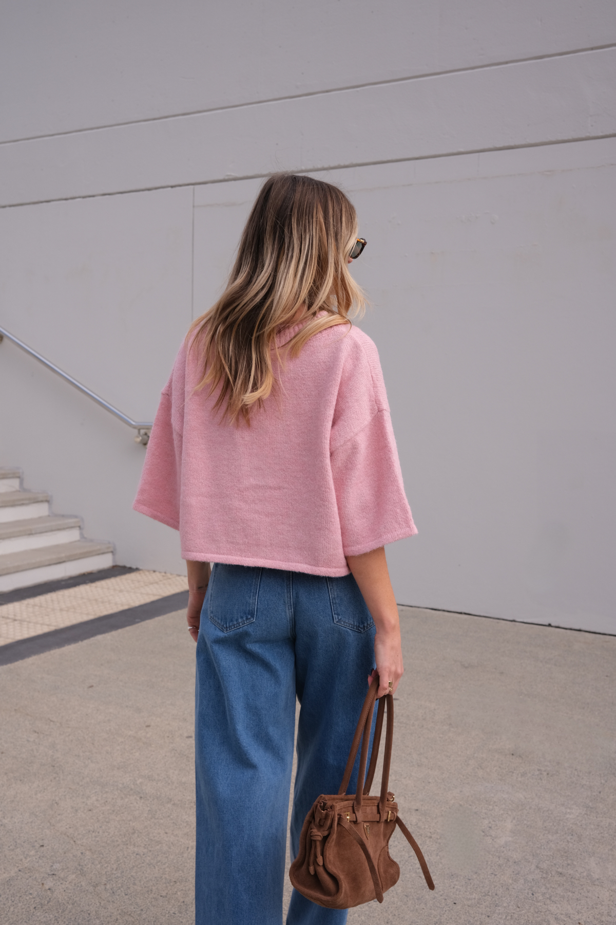 MYRA KNIT CARDIGAN - PINK