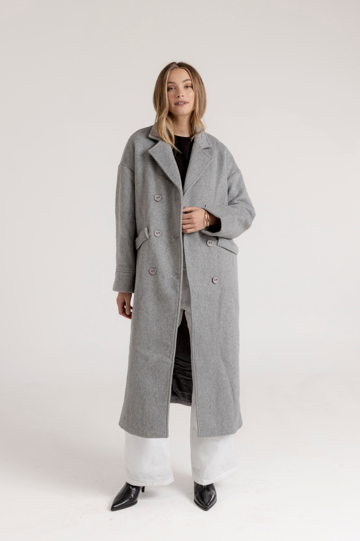 JACLYN COAT - CHARCOAL