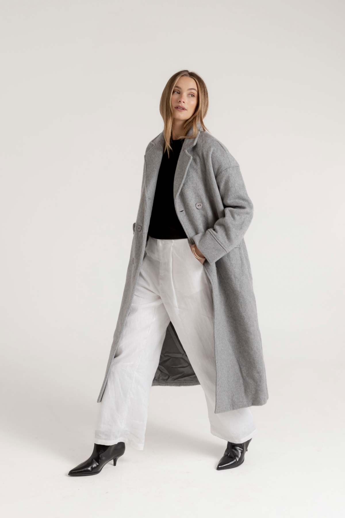 JACLYN COAT - CHARCOAL