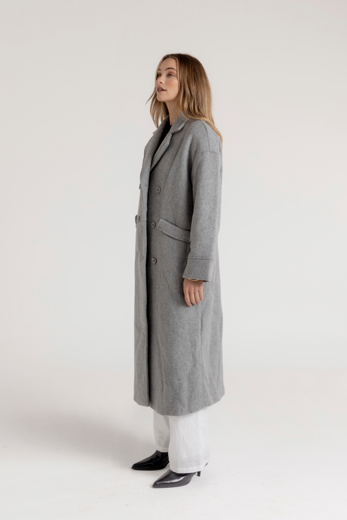 JACLYN COAT - CHARCOAL
