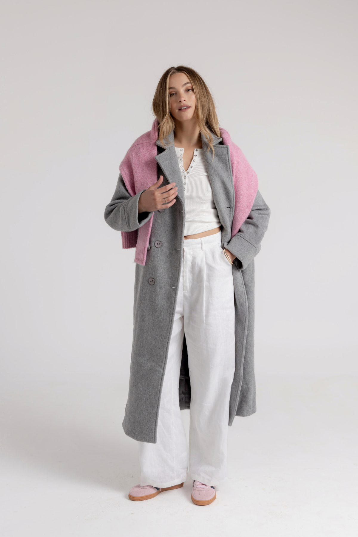JACLYN COAT - CHARCOAL