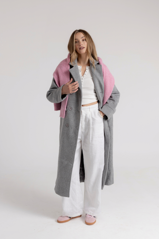 JACLYN COAT - CHARCOAL