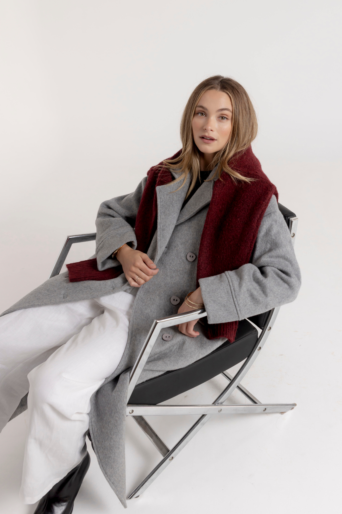 JACLYN COAT - CHARCOAL