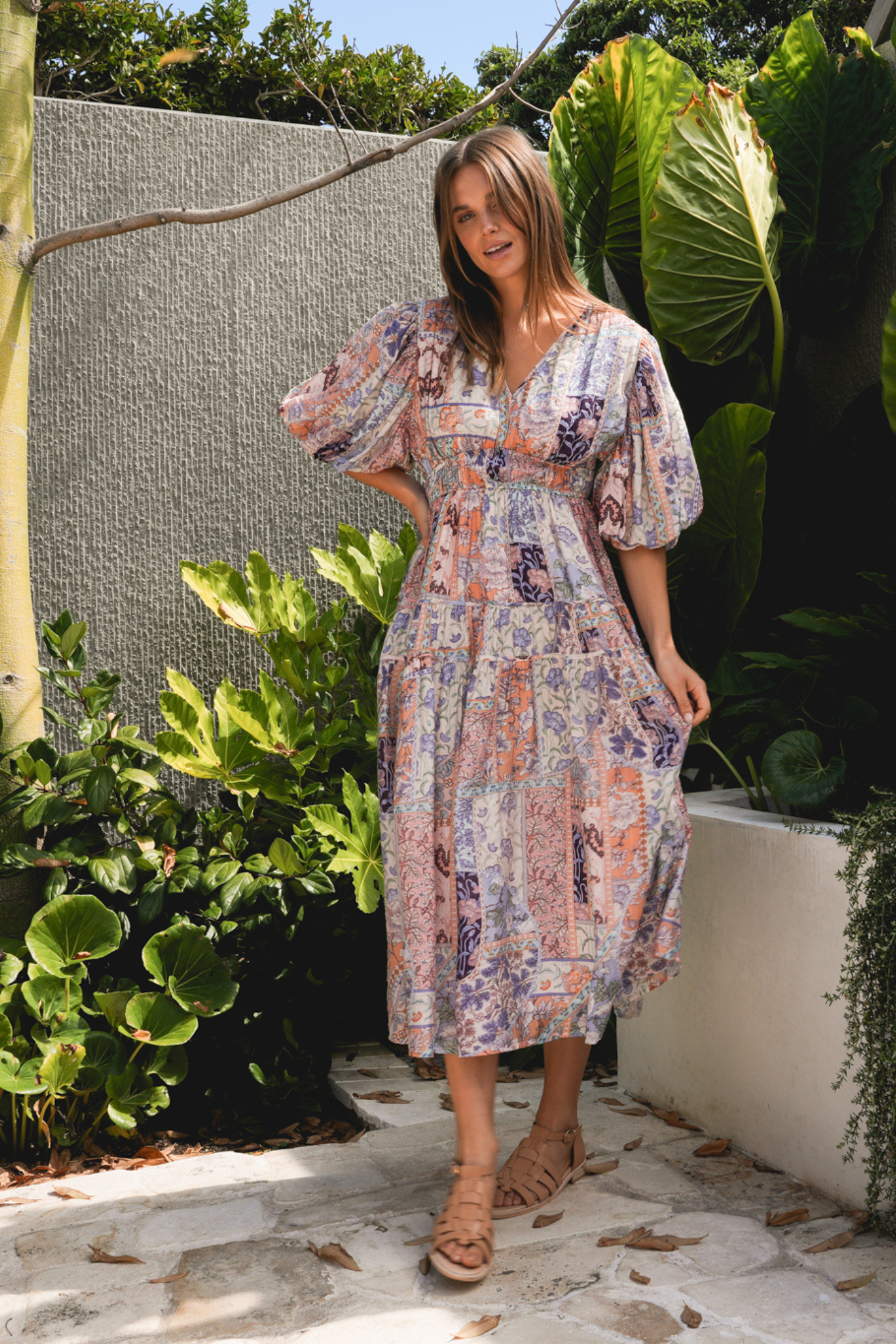 CLEMENTINE DRESS - FLORAL - Lunar Fox CLEMENTINE DRESS - FLORAL - Lunar Fox