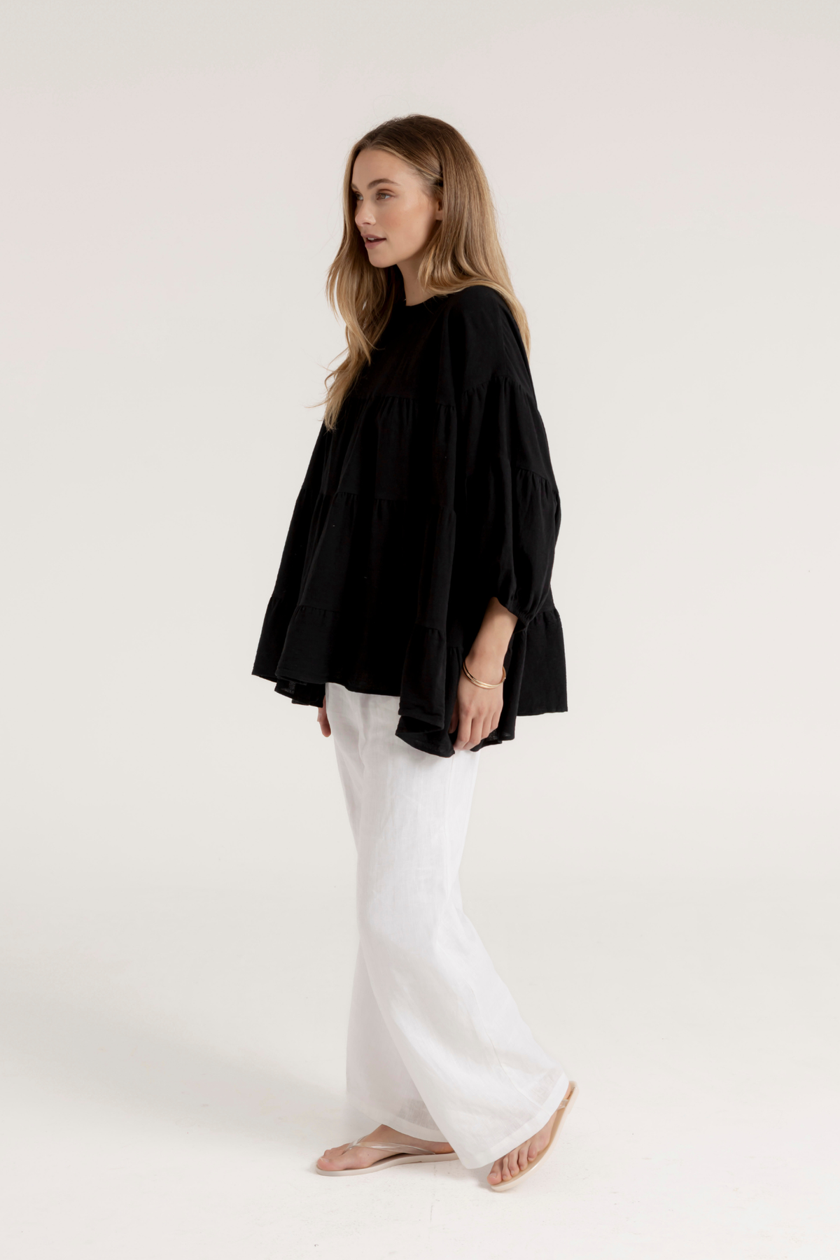 MAYA BLOUSE - BLACK