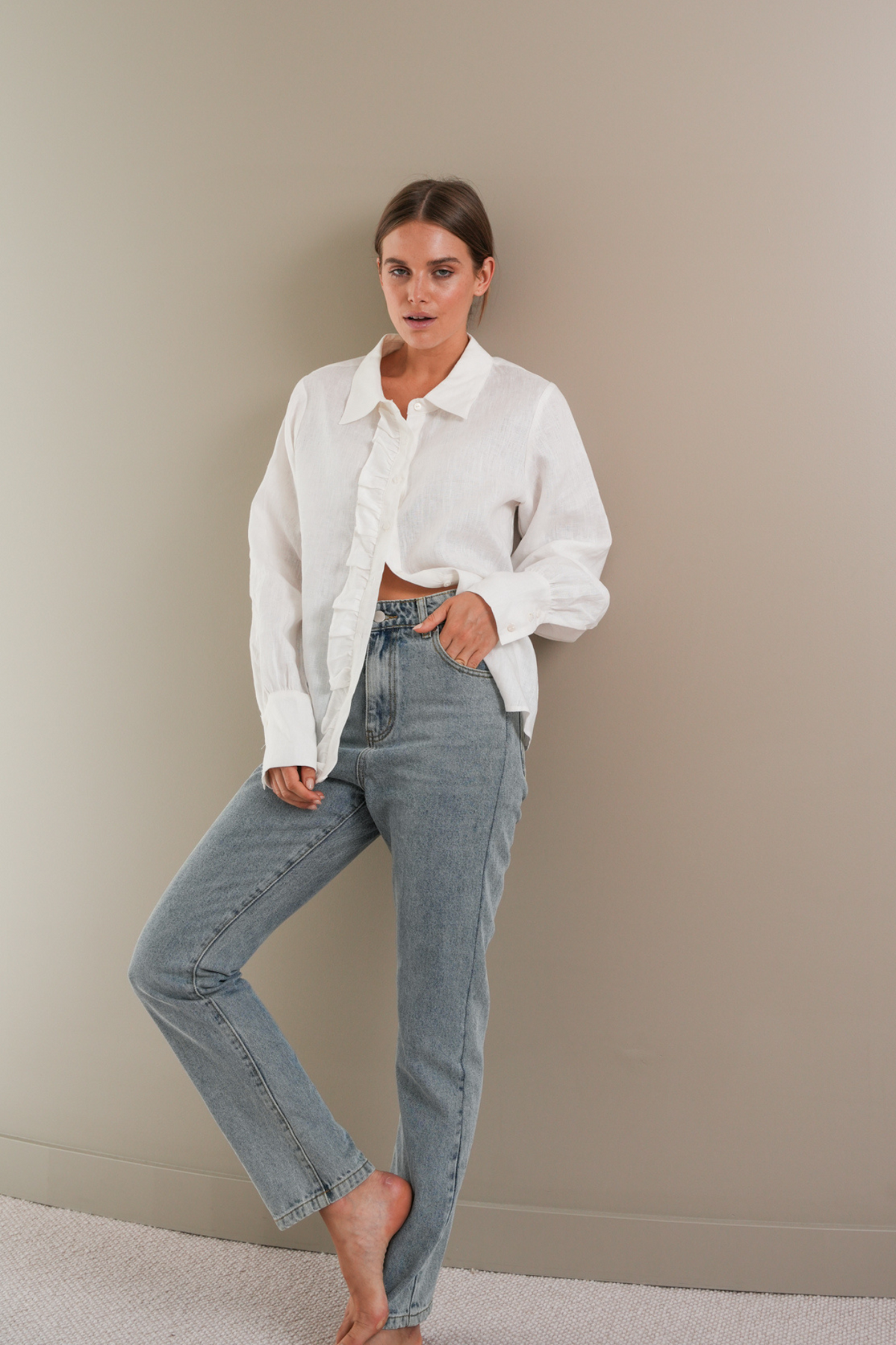 MARGOT BLOUSE - WHITE