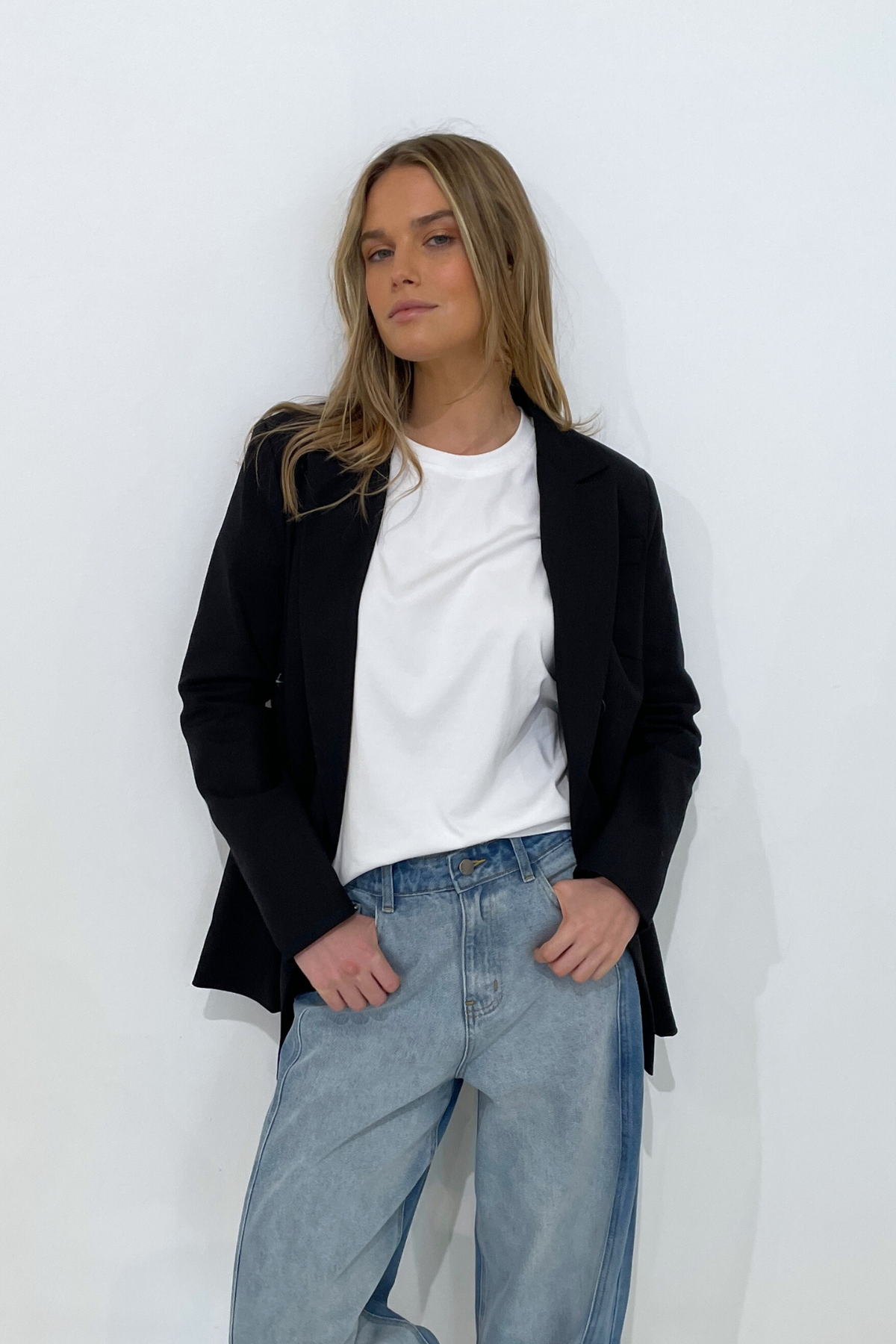 LUCIE BLAZER- BLACK