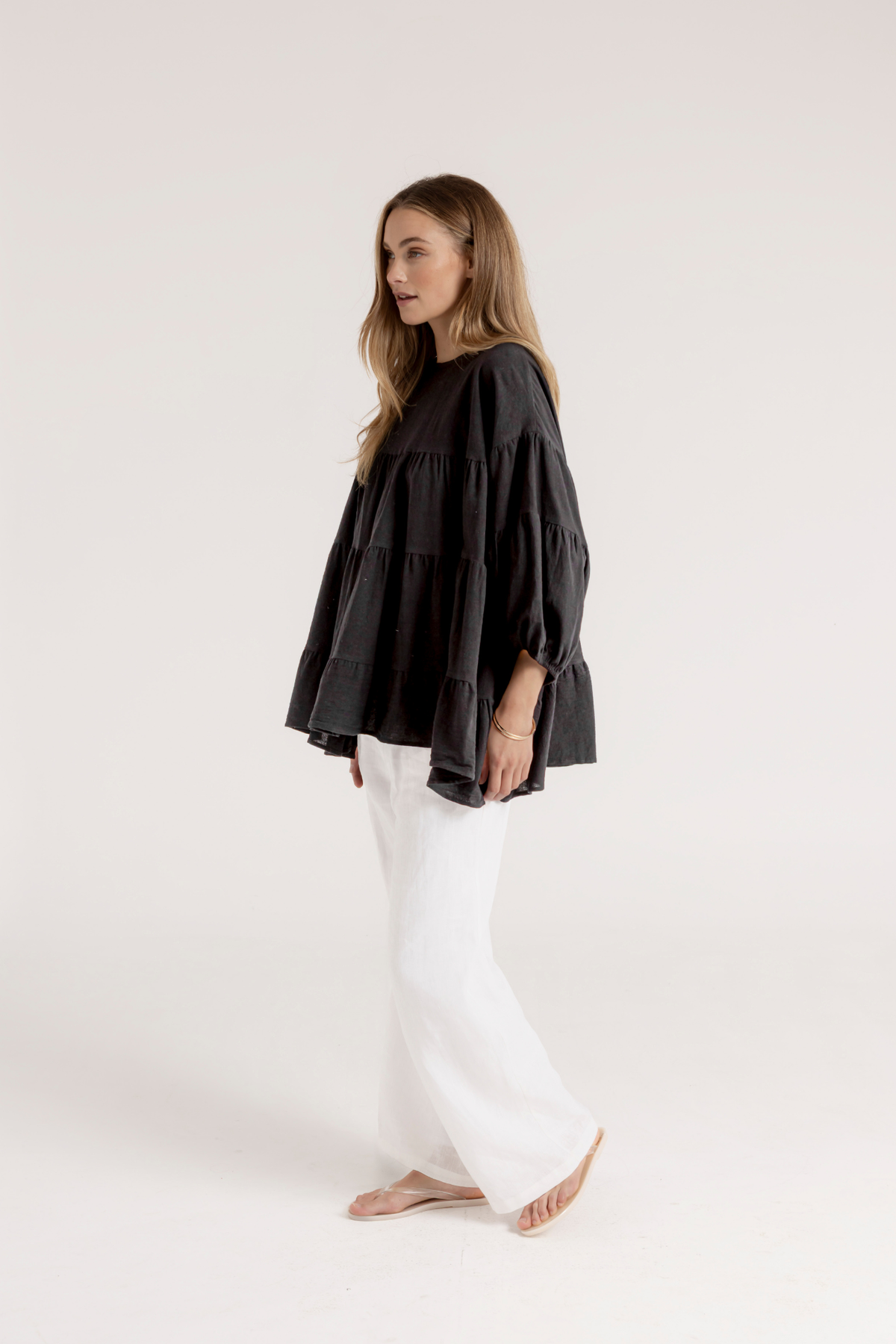 MAYA BLOUSE - BLACK