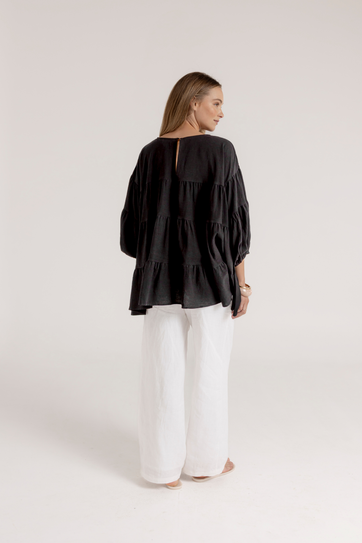 MAYA BLOUSE - BLACK