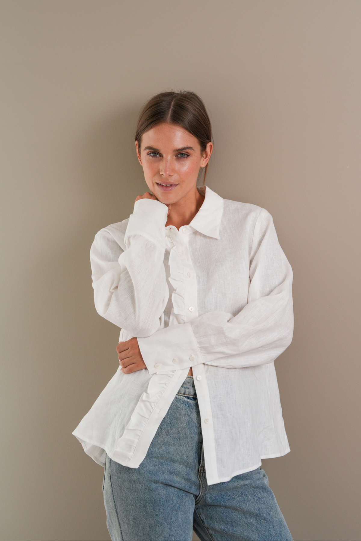 MARGOT BLOUSE - WHITE