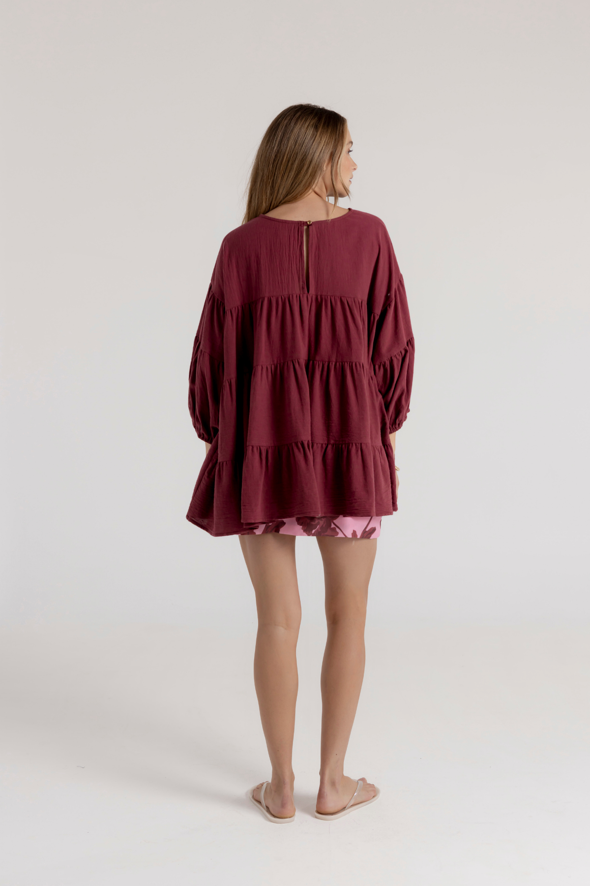 MAYA BLOUSE - WINE
