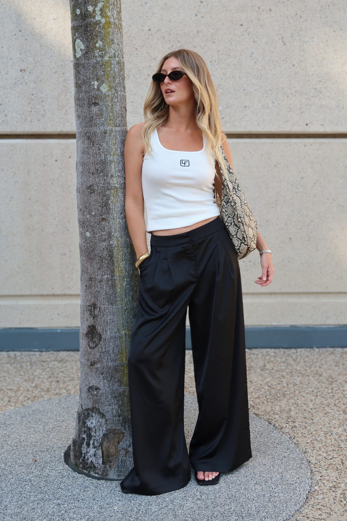 HALLIE PANT - BLACK