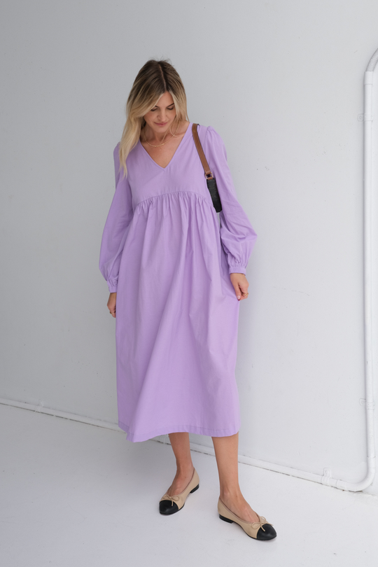 LILLIAN DRESS - Lilac
