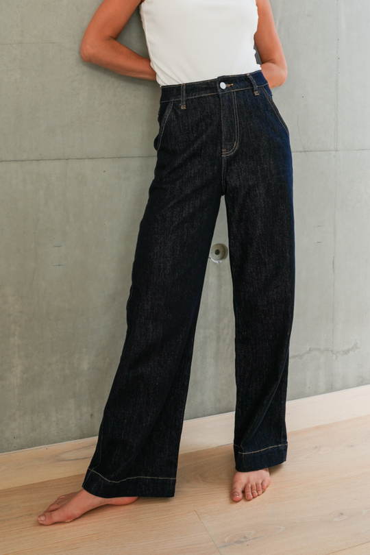 CECILIA JEANS - DARK DENIM