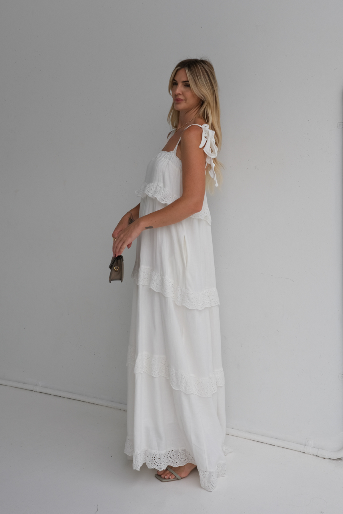 CHANTELLE MAXI DRESS - IVORY