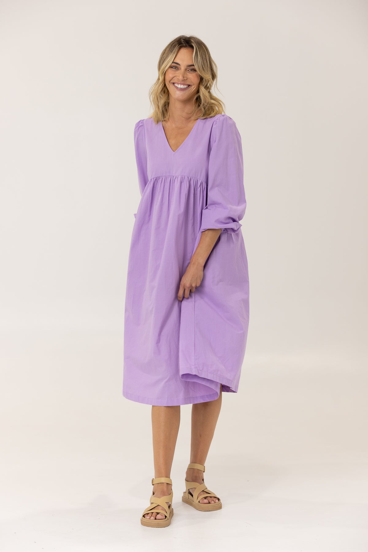 LILLIAN DRESS - Lilac