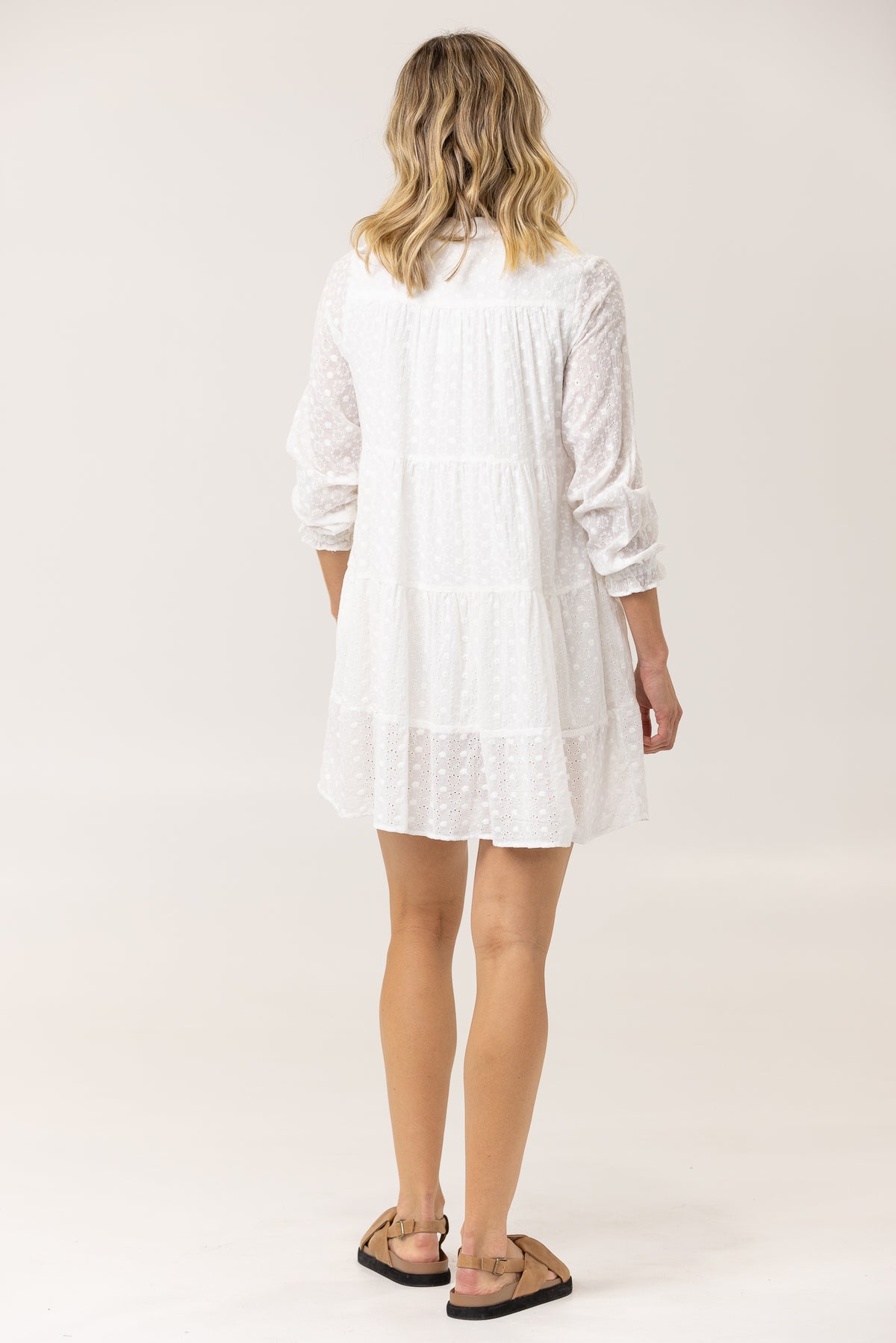 MAEVE MINI DRESS - White