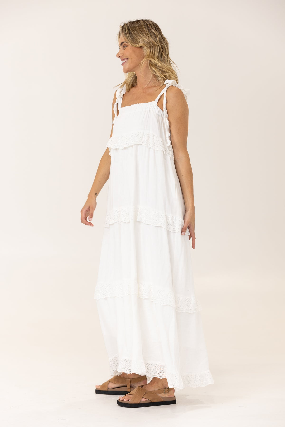 CHANTELLE MAXI DRESS - IVORY