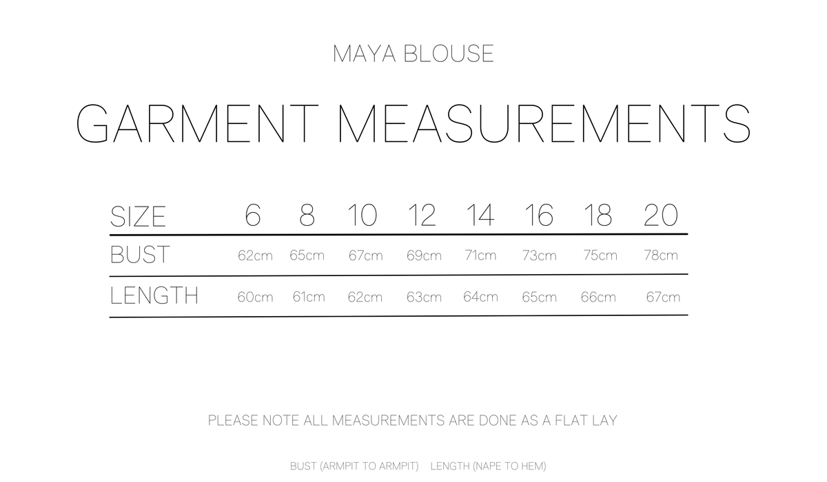 MAYA BLOUSE - BABY BLUE