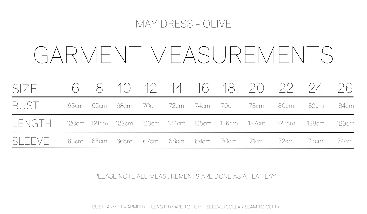 MAY DRESS - OLIVE