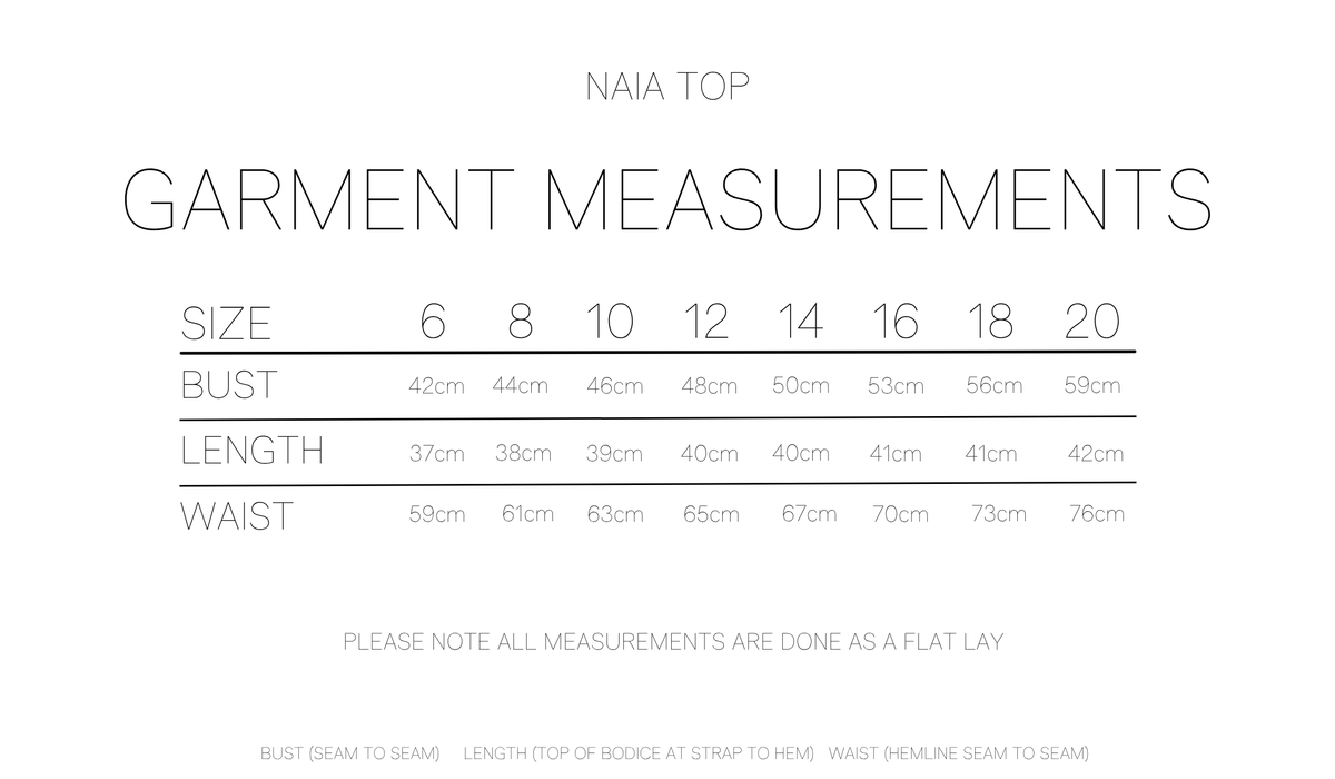 NAIA TOP - WHITE