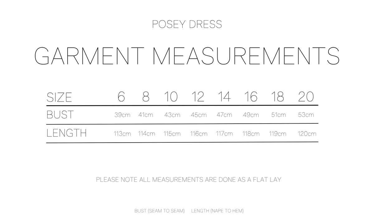 POSEY DRESS - FLORAL
