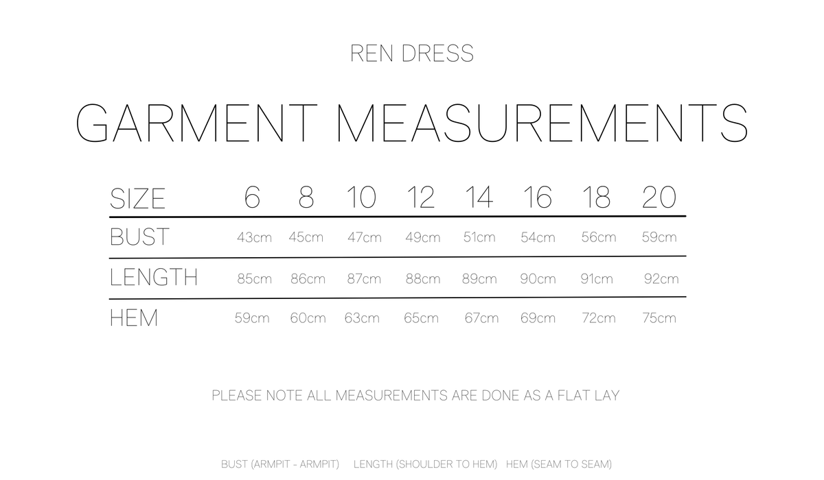 REN DRESS - DUSTY BLUE