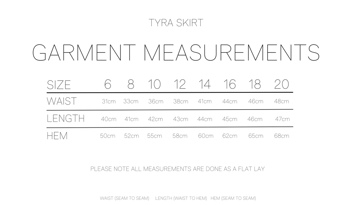 TYRA MINI SKIRT - BLOOM