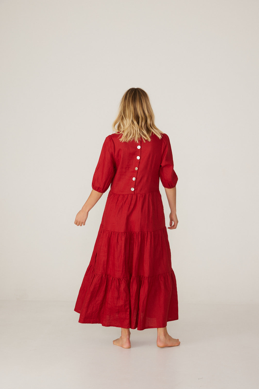 CLEO DRESS - RED