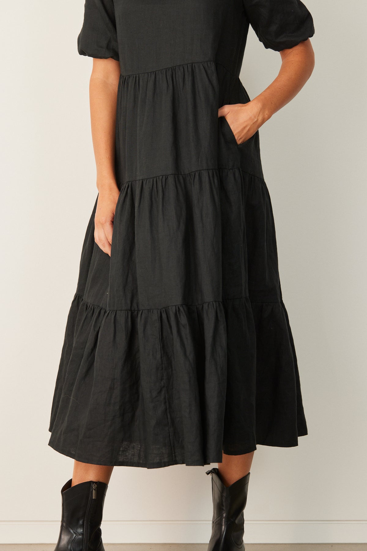 CLEO DRESS - BLACK