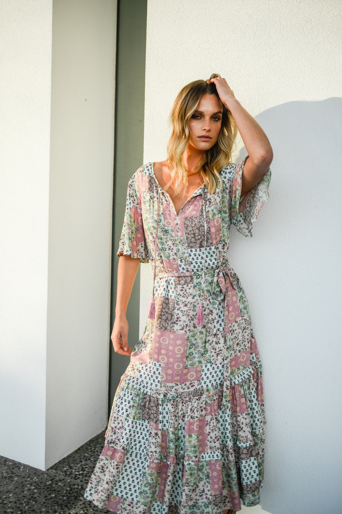 ARIZONA MIDI DRESS- TUSCAN SUN