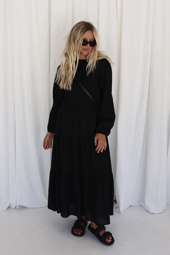 STELLA DRESS - BLACK