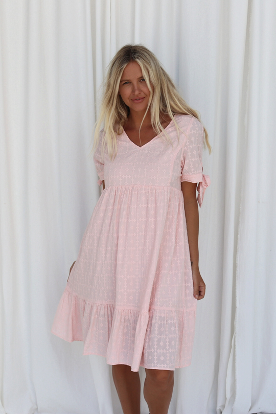 FLEUR DRESS - PINK